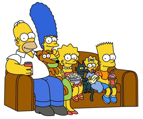 Simpsons Couch